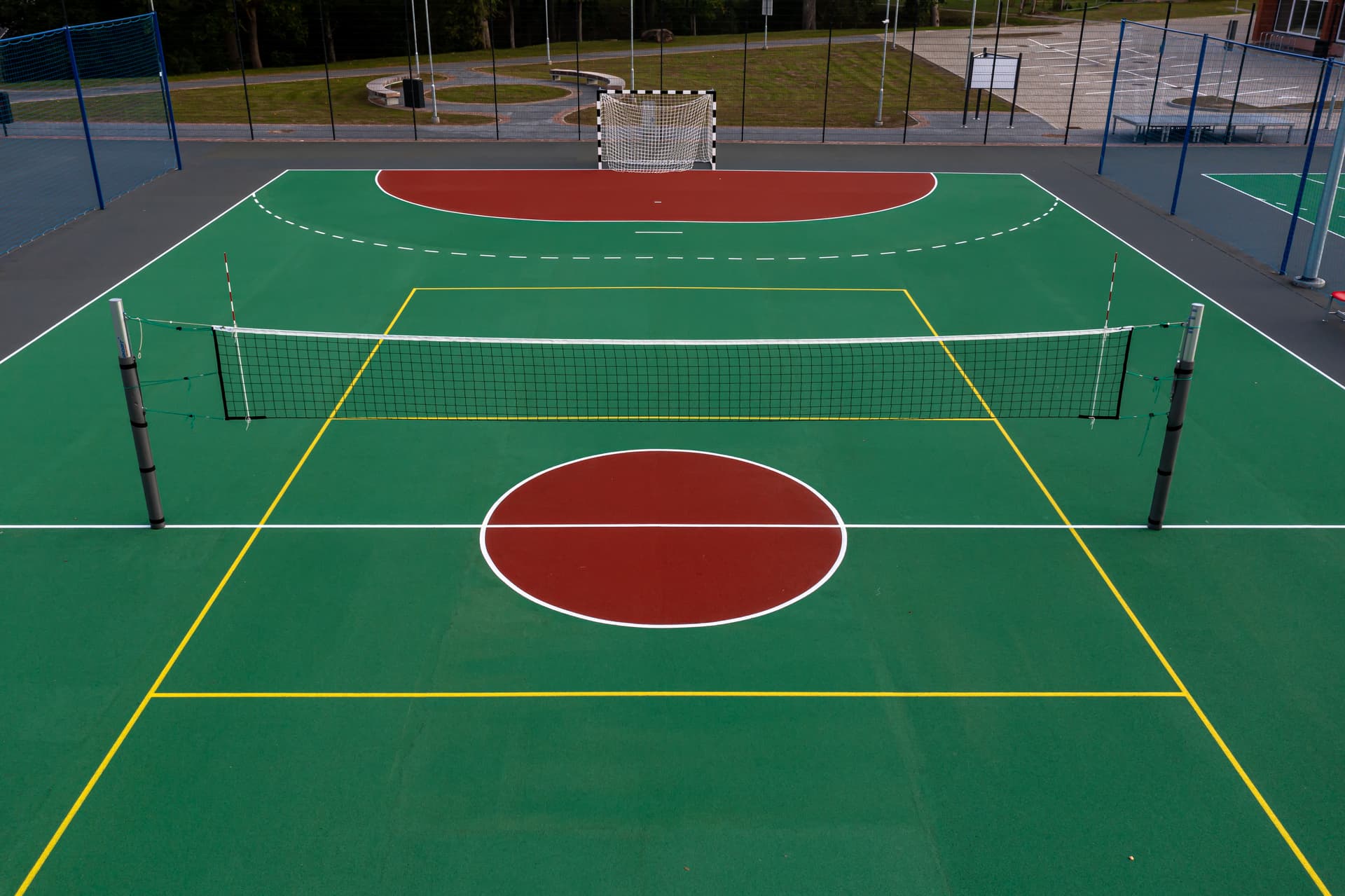 Multi-Sport Court Construction