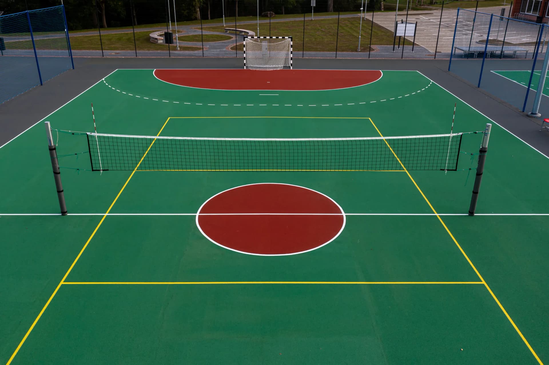 Multi-Sport Court Construction